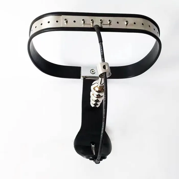 CHASTITY CAGE CO Male Sex Toys Female Adjustable Waist Stainless Steel Chastity Belt CHASTITY CAGE CO Male Sex Toys Female Adjustable Waist Stainless Steel Chastity Belt