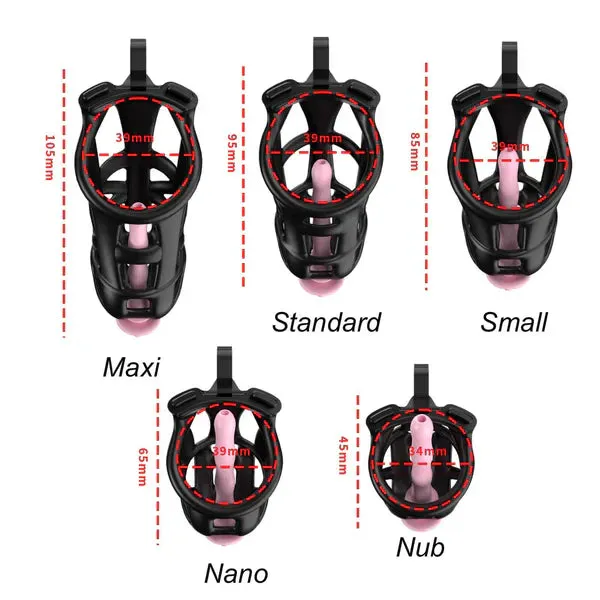 Cobra Chastity Set With Belt CHASTITY CAGE CO Male Sex Toys