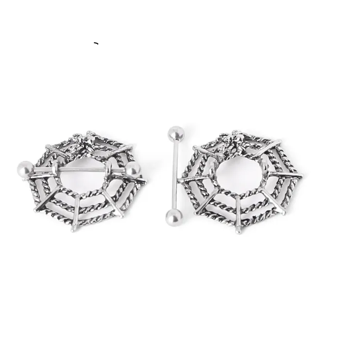 Couples House of Dasein Nipple Clitoral Toys Sm Piercing Nipple Clips Spider Breast Stainless Steel Clamps Toys