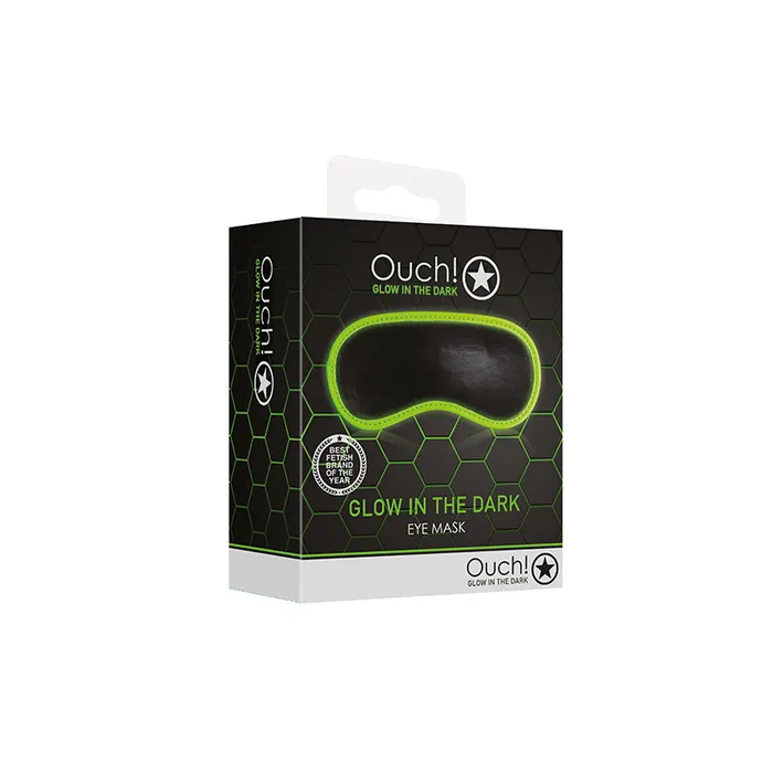 Couples Shots America Llc Ouch Gitd Eye Mask Blackneon Green
