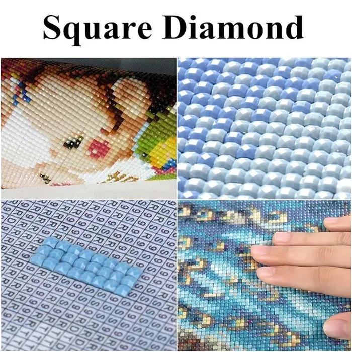 Cross Stitch Kits Lolita Anime Manga Girl 5D Diamond Painting Full Square Drill Embroidery Picture House of Dasein Vibrators