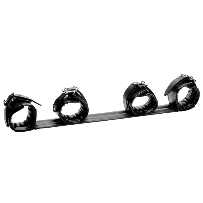 Deluxe Rigid Spreader Bar Strict Vibrators