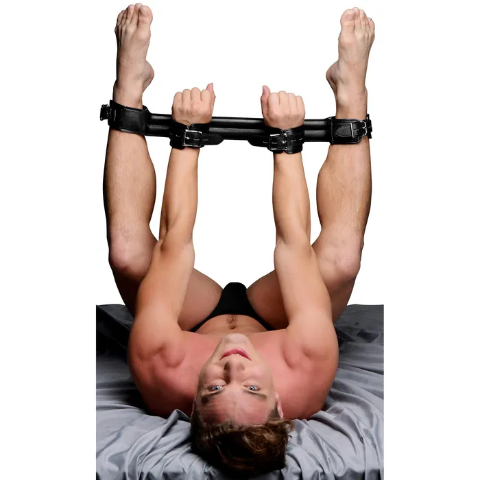 Deluxe Rigid Spreader Bar Strict Vibrators Deluxe Rigid Spreader Bar Strict Vibrators