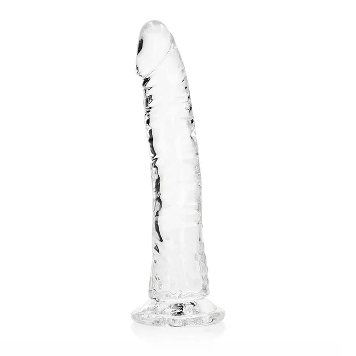 Dildos Shots America Llc Realrock Cc Slim 8In Dildo Clear