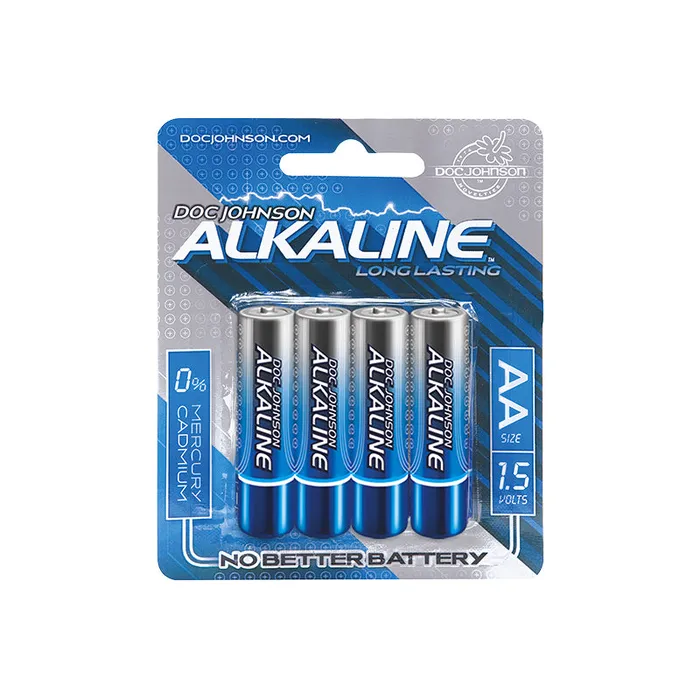 Doc Johnson Alkaline Batteries 4 Aa Doc Johnson Vibrators