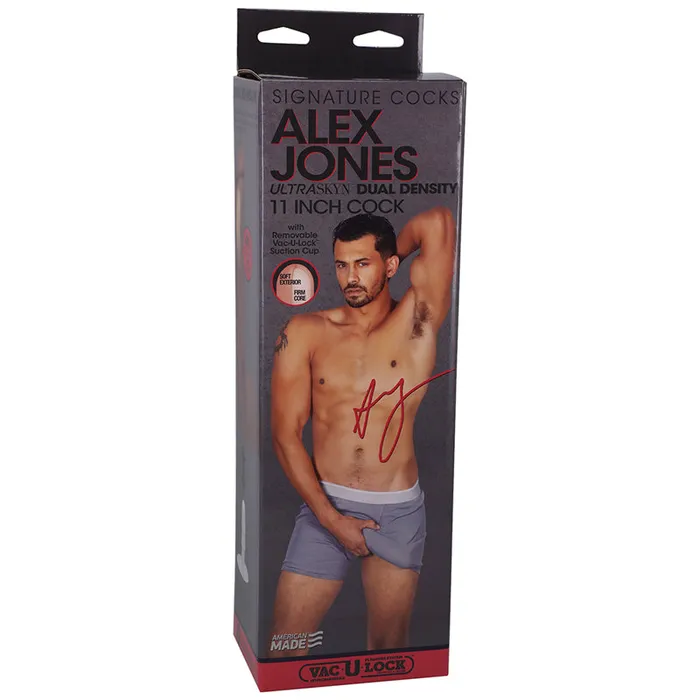 Doc Johnson Male Sex Toys Signature Cocks Ajones Ultra Coc 11In C