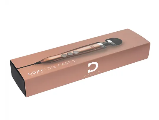 Doxy Vibrators Doxy Die Cast 3 Rose Gold