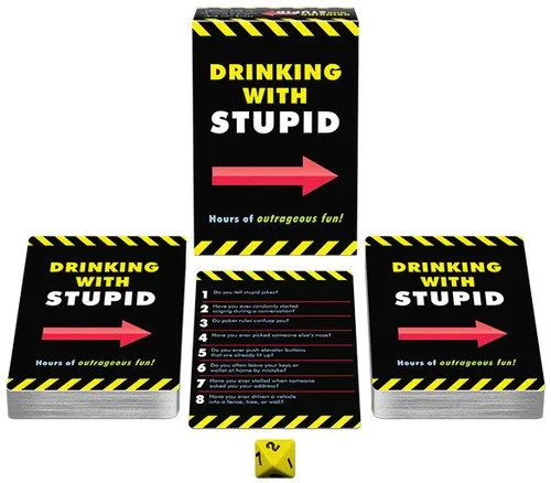 Drinking With Stupid Adult Game Kheper Games Games