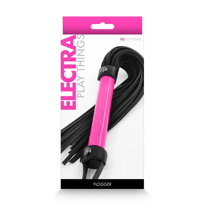 Electra Flogger Pink New Sensations Novelties Inc Vibrators