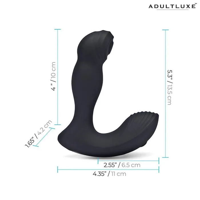Electric Eel INC Male Sex Toys Blue Line Vibrating Prostate Thumper with Remote