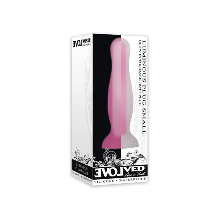 Evolved Luminous Silicone Plug Small Pin Evolved Male Sex Toys