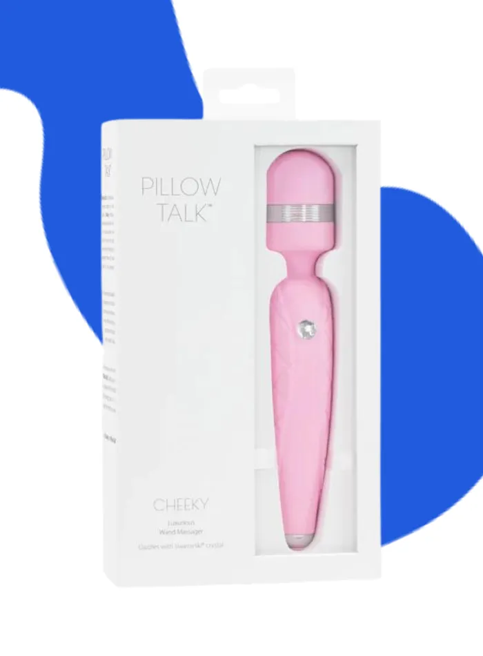 Female Sex Toys BMS Factory Pillow Talk CHEEKY Body Wand Massager with Swarovski Crystal Female Sex Toys BMS Factory Pillow Talk CHEEKY Body Wand Massager with Swarovski Crystal