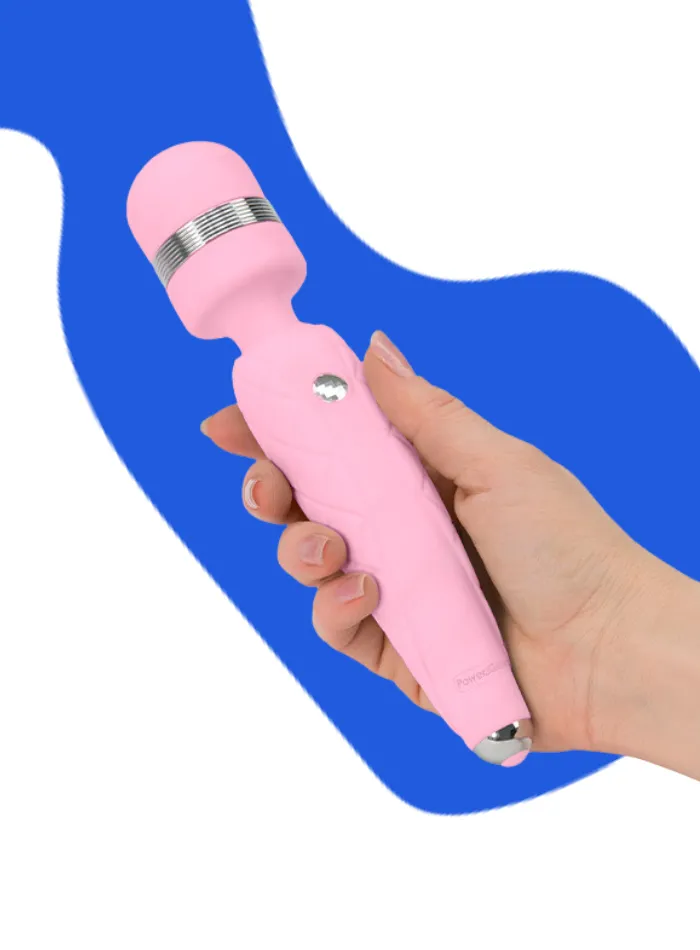 Female Sex Toys BMS Factory Pillow Talk CHEEKY Body Wand Massager with Swarovski Crystal