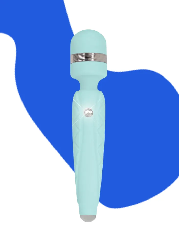 Female Sex Toys BMS Factory Pillow Talk CHEEKY Body Wand Massager with Swarovski Crystal