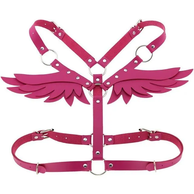 Female Sex Toys Bondage Clothing Angel Wings Body Harness 16 Colours Bondage Fetish Clothing Bdsm House of Dasein