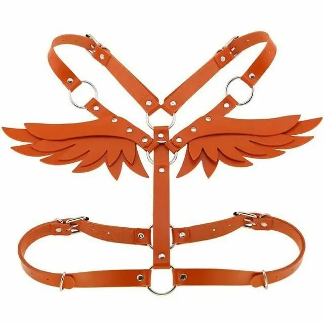 Female Sex Toys Bondage Clothing Angel Wings Body Harness 16 Colours Bondage Fetish Clothing Bdsm House of Dasein