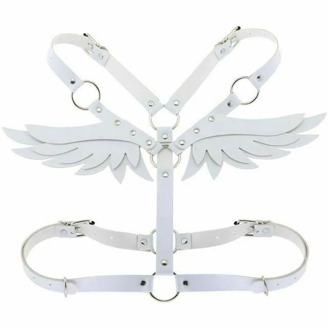 Female Sex Toys Bondage Clothing Angel Wings Body Harness 16 Colours Bondage Fetish Clothing Bdsm House of Dasein