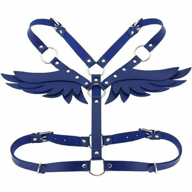 Female Sex Toys Bondage Clothing Angel Wings Body Harness 16 Colours Bondage Fetish Clothing Bdsm House of Dasein
