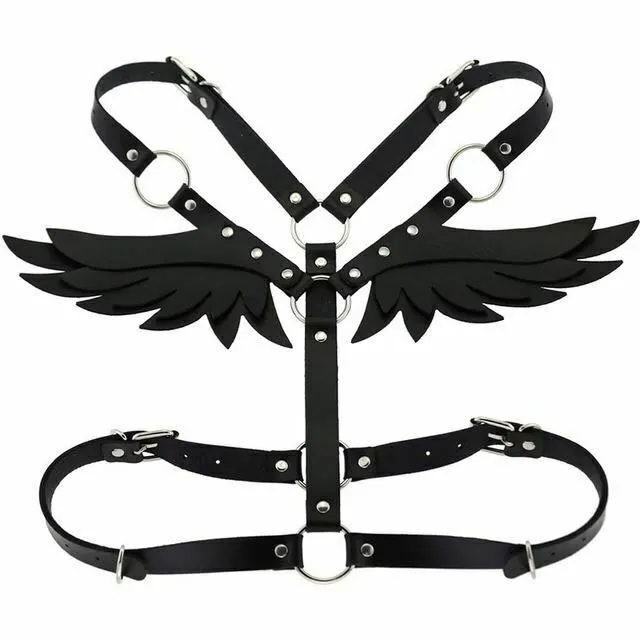 Female Sex Toys Bondage Clothing Angel Wings Body Harness 16 Colours Bondage Fetish Clothing Bdsm House of Dasein