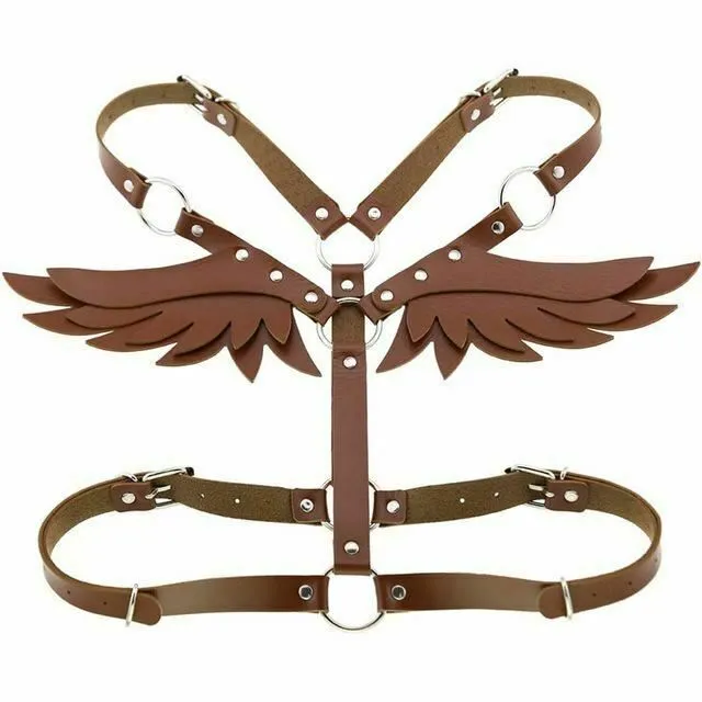 Female Sex Toys Bondage Clothing Angel Wings Body Harness 16 Colours Bondage Fetish Clothing Bdsm House of Dasein