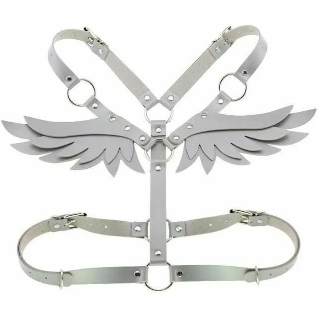 Female Sex Toys Bondage Clothing Angel Wings Body Harness 16 Colours Bondage Fetish Clothing Bdsm House of Dasein
