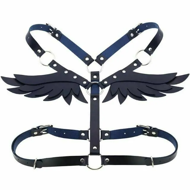 Female Sex Toys Bondage Clothing Angel Wings Body Harness 16 Colours Bondage Fetish Clothing Bdsm House of Dasein
