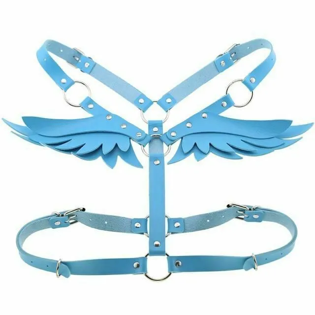 Female Sex Toys Bondage Clothing Angel Wings Body Harness 16 Colours Bondage Fetish Clothing Bdsm House of Dasein