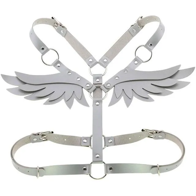 Female Sex Toys Bondage Clothing Angel Wings Body Harness 16 Colours Bondage Fetish Clothing Bdsm House of Dasein