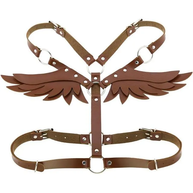 Female Sex Toys Bondage Clothing Angel Wings Body Harness 16 Colours Bondage Fetish Clothing Bdsm House of Dasein