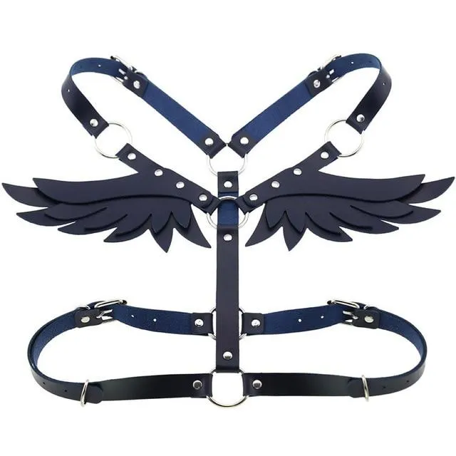 Female Sex Toys Bondage Clothing Angel Wings Body Harness 16 Colours Bondage Fetish Clothing Bdsm House of Dasein