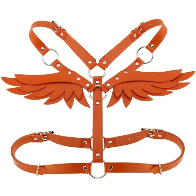 Female Sex Toys Bondage Clothing Angel Wings Body Harness 16 Colours Bondage Fetish Clothing Bdsm House of Dasein
