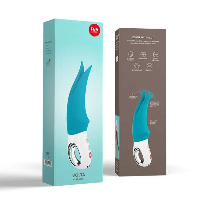 Female Sex Toys Fun Factory Fun Factory VOLTA Powerful Clitoral Vibrator with free toy bag
