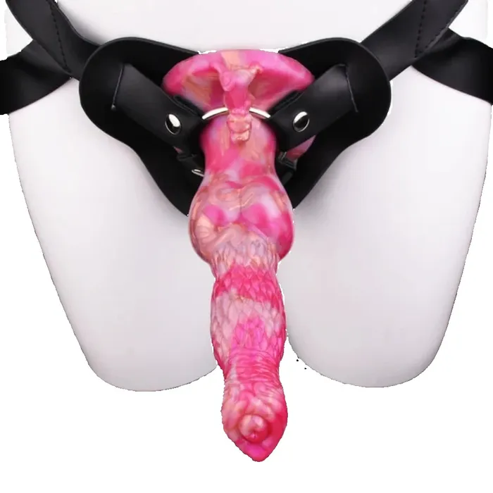 Female Sex Toys Strap Ons Fantasy Knot Dildo With Sucker Sex Toys Wireless Control Vibrator Strap On Penis House of Dasein