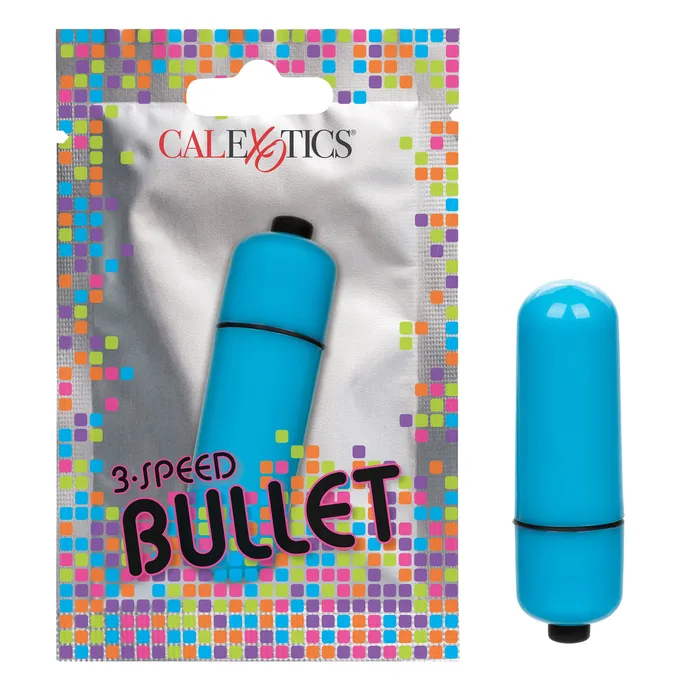 Foil Pack 3Speed Bullet Blue CalExotics Vibrators