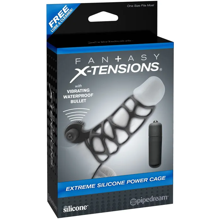 Fx Extreme Silicone Power Cage Pipedream Male Sex Toys