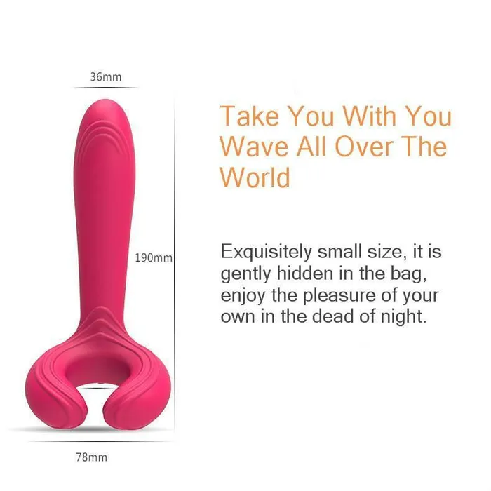 GSpot Vibrators 12 Modes Triple Vibrator Penis Ring Clitoral Vibrations G Spot Stimulation House of Dasein Female Sex Toys