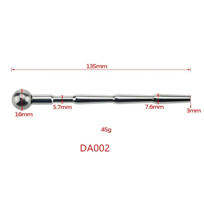 Hollow Urethral Sounding Penis Plug CHASTITY CAGE CO Male Sex Toys
