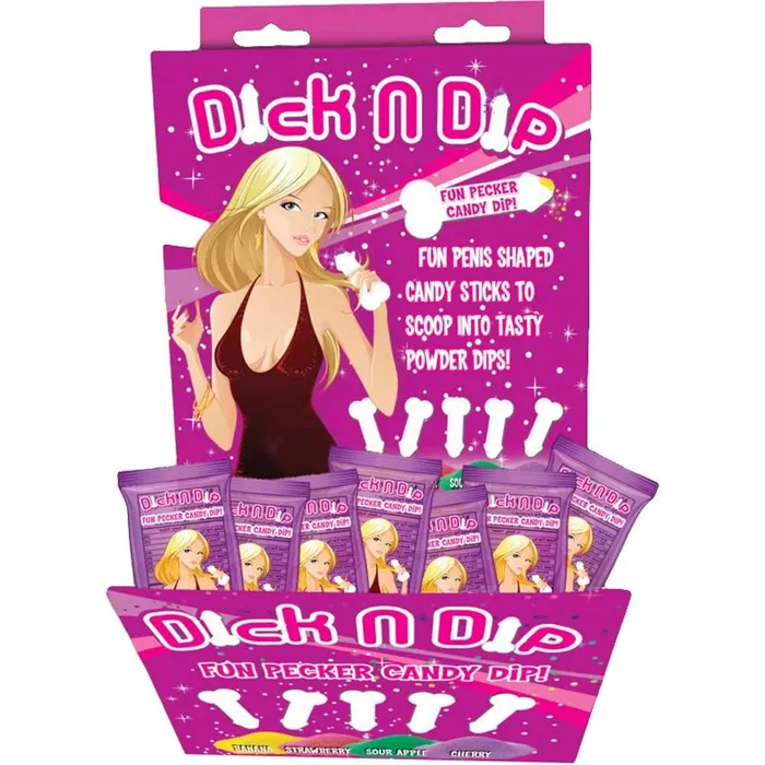 Hott Products Dildos D Dick N Dip Pecker Candy Fun Dip 30Pc Dsp