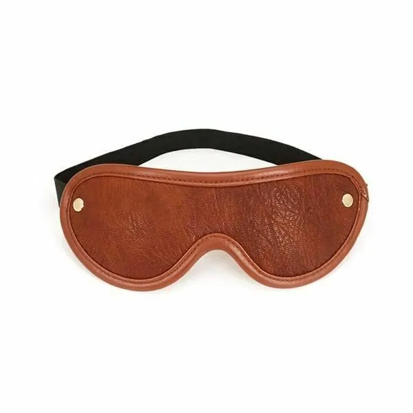 House of Dasein Couples Blindfolds Brown Leather Blindfold Bdsm Bondage Restraints Sensory Deprivation Fetish House of Dasein Couples Blindfolds Brown Leather Blindfold Bdsm Bondage Restraints Sensory Deprivation Fetish