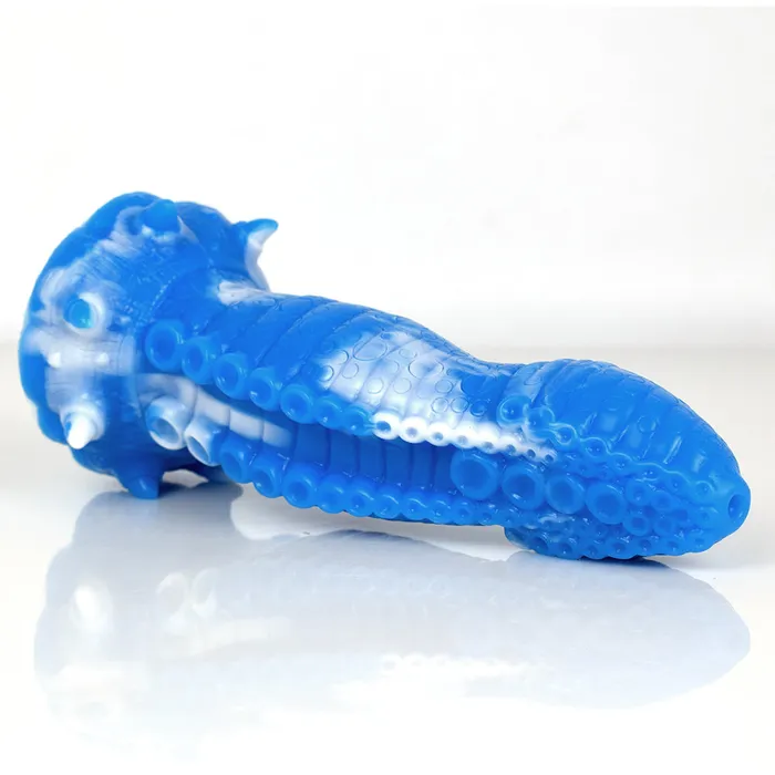 House of Dasein Fantasy Dildos Monster Fantasy Dildo Silicone Realistic Rainbow Colour Anal Plug Flexible Anal