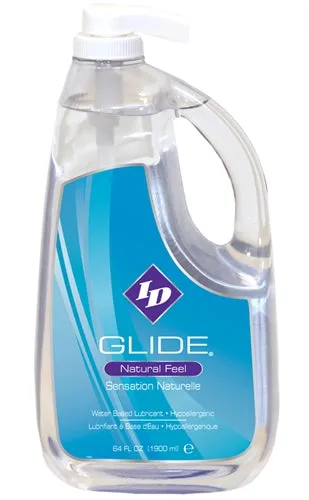 Id Glide Pump Bottle 64 Fl Oz ID Lubricants Male Sex Toys