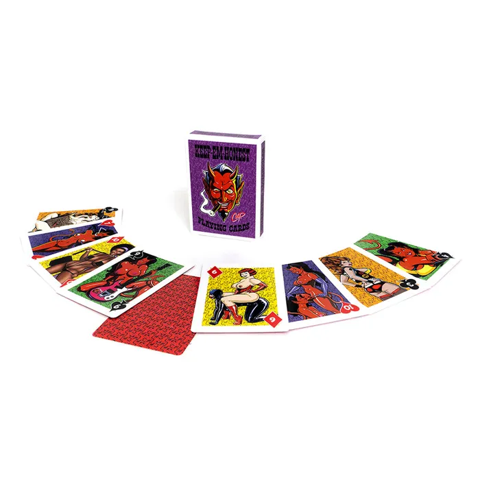 KeepEmHonest Playing Cards Wood Rocket LLC Vibrators