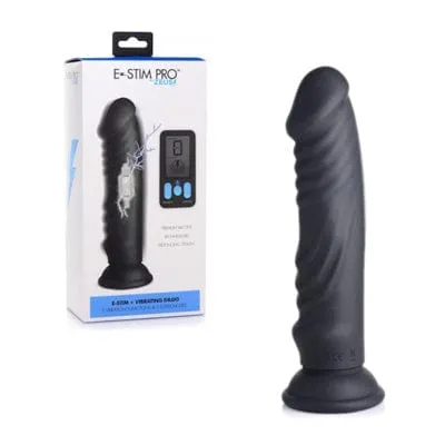 Landco Vibrators Zeus EStim Vibrating Dildo