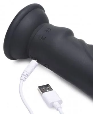 Landco Vibrators Zeus EStim Vibrating Dildo