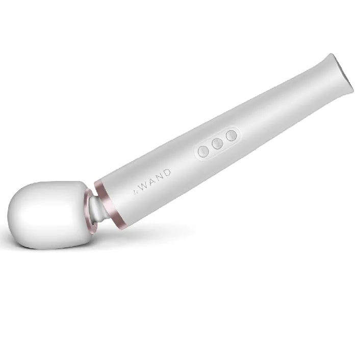 Le Wand Cordless Vibrating Massager White Le Wand Female Sex Toys
