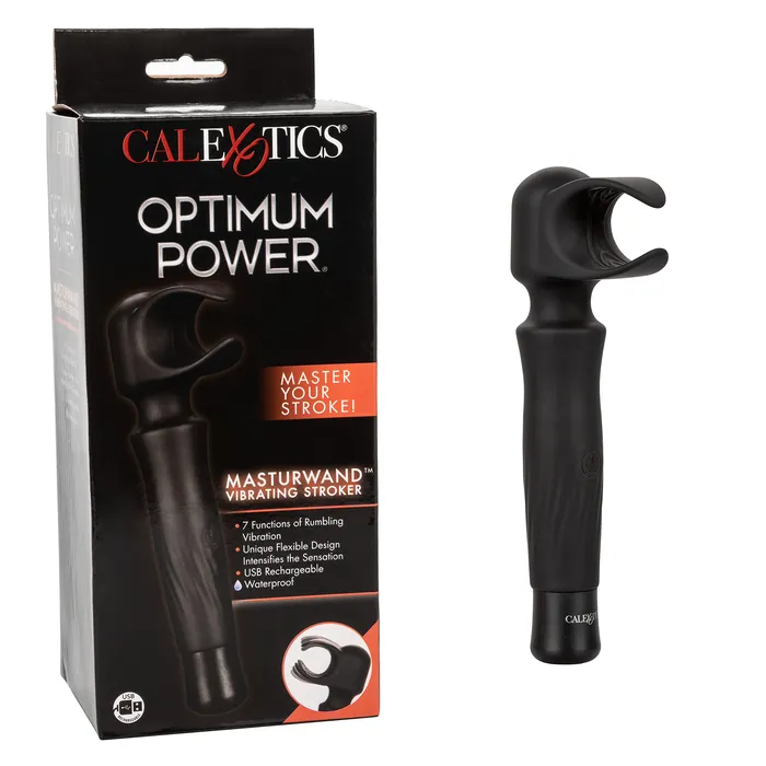 Male Sex Toys CalExotics Optimum Power Masturwand Vibrating Stroker