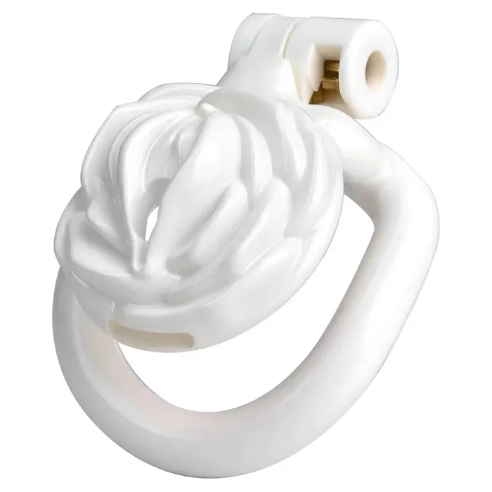 Male Sex Toys CHASTITY CAGE CO 3D Small Sissy Rose Chastity Cage