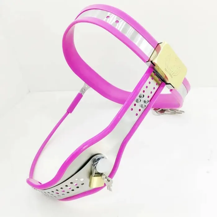 Male Sex Toys CHASTITY CAGE CO BDSM Female Chastity Belt