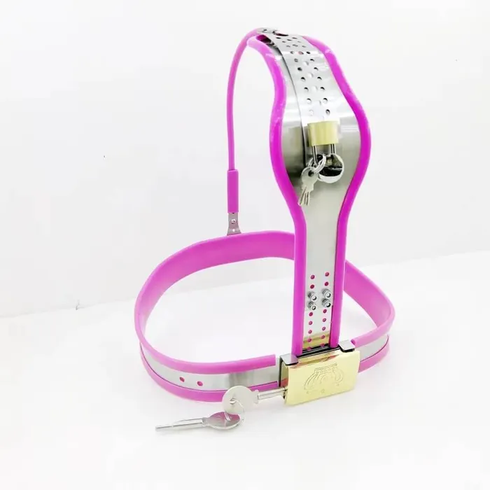 Male Sex Toys CHASTITY CAGE CO BDSM Female Chastity Belt