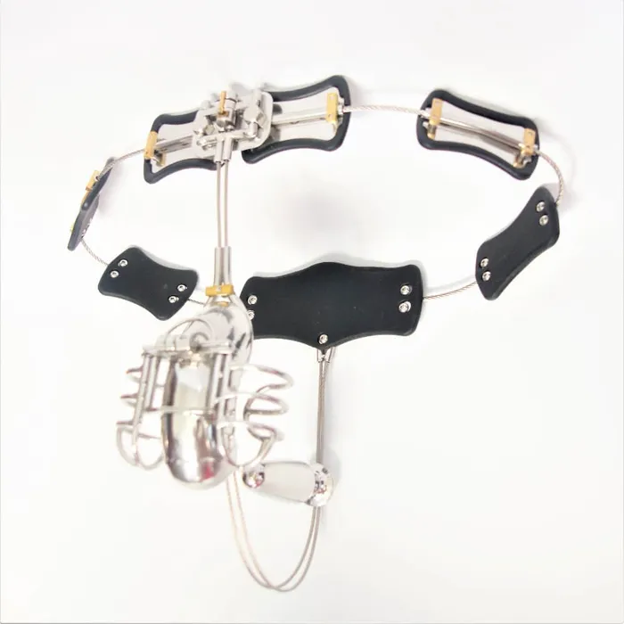Male Sex Toys CHASTITY CAGE CO Male Underwear Chastity Belt with Anal Plug Male Sex Toys CHASTITY CAGE CO Male Underwear Chastity Belt with Anal Plug